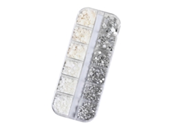 12 grados 3D Nail Art Craft Rhinestone Charms Shiny Nail Designs DIY Gems Crystal Gems Hanging Manicure Nails Jewelry Diamonds Hengrongshen