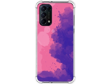 Carcasa Oppo Find X3 Lite 5G TUMUNDOSMARTPHONE Acuarela 07 Multicolor