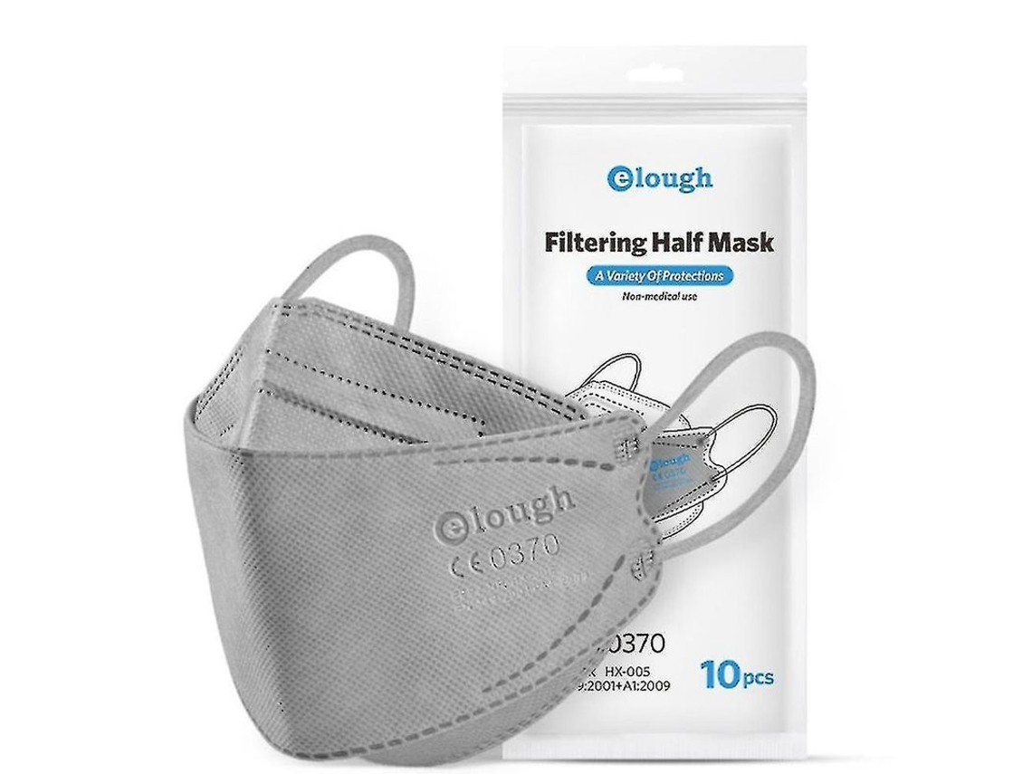 Mascarilla Protectora Kn95 Ffp2, 4 Capas, A Prueba De Polvo, 10/30/50 Unidades, Con Certificación Ce.