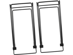 Paquete De 2 Soportes De Panel De Acero Al Carbonos Para Acampar Y Viajes Con Diseños De Instalación Rápida, Solares