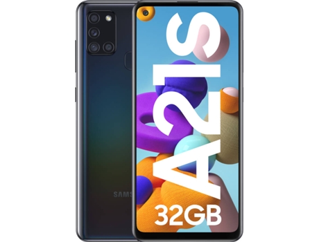 Smartphone SAMSUNG Galaxy A21s (6.55'' - 3 GB - 32 GB - Negro)