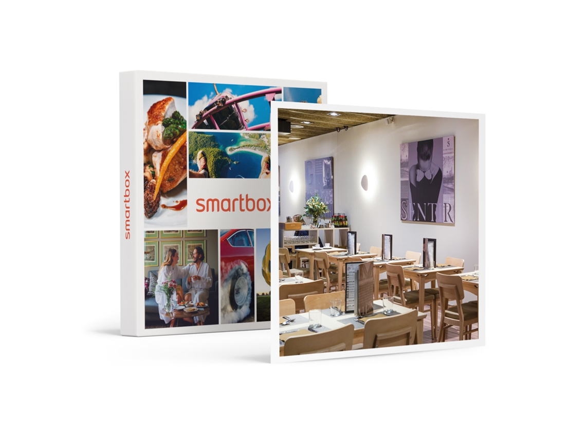 Caja Regalo SMARTBOX Saratoga Girona: 1 Menú de Entrante Principal Postre Y Vino para 2