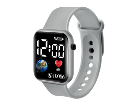 Smartwatch CO-Phénix Bluetooth con correa de watch de silicona dorada Z2Plus
