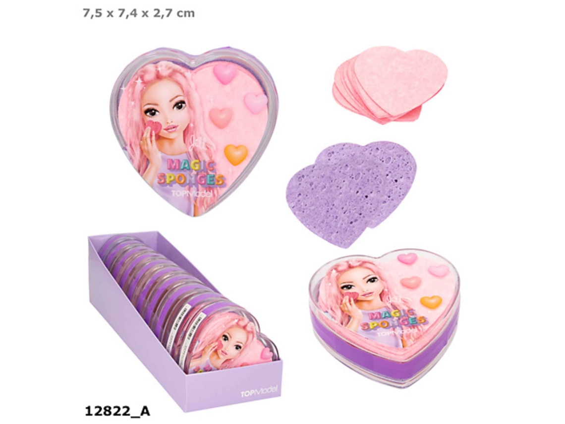 Esponjas Magicas Corazon Beauty