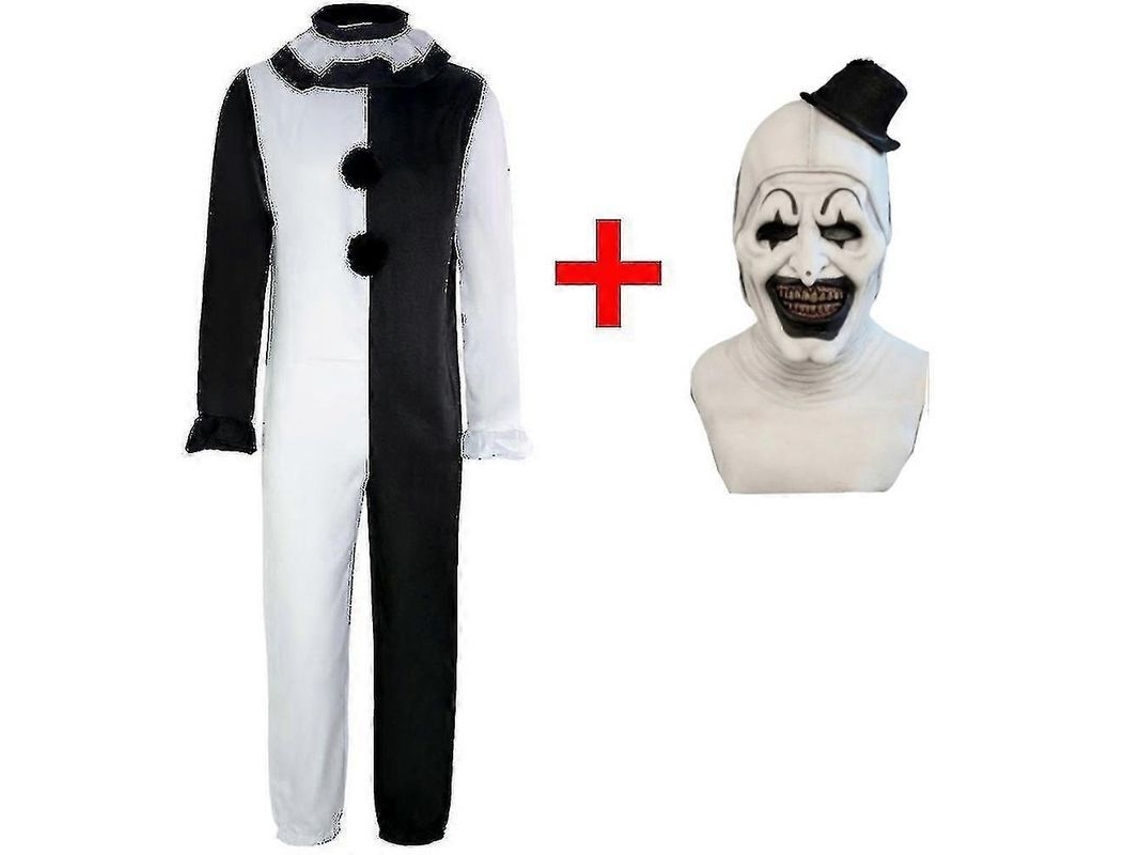 Disfraz De Cosplay El Payaso Terrifier 2 Mono Sombrero Para Adultos Halloween Carnaval