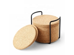 Posavasos ecológicos, reutilizables, absorbentes y resistentes al calor para la decoración del hogar.