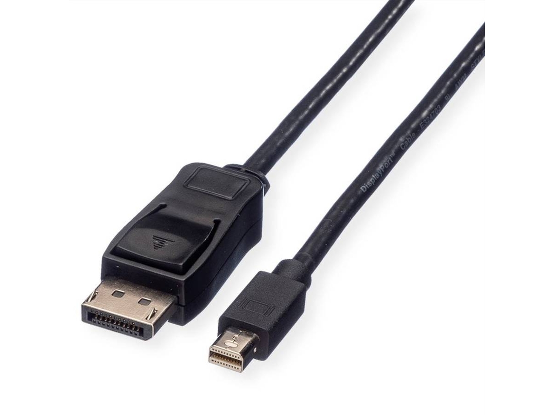 Cable VALUE (DisplayPort y Mini DisplayPort - 2m - Negro)
