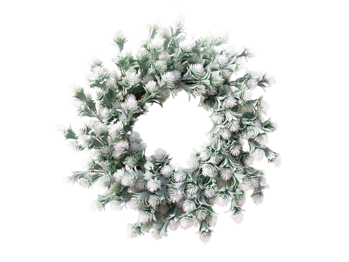 Adorno colgante para puerta con lavanda simulada