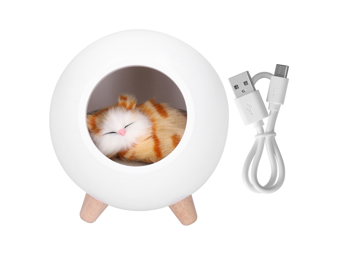 2026-lámpara Nocturna Led De Carga Usb Con Toque Regulable Casa De Mascota Bonita Decoración De Mesita De Noche Para Niños Bebés Regalo