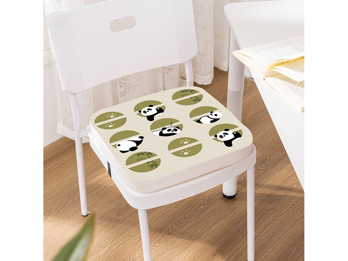 Asiento elevador Eifson de 10 cm de grosor con hebilla de seguridad (panda)