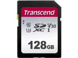 Tarjeta de Memoria SDXC TRANSCEND TS128GSDC300S (128 GB - 95 MB/s)