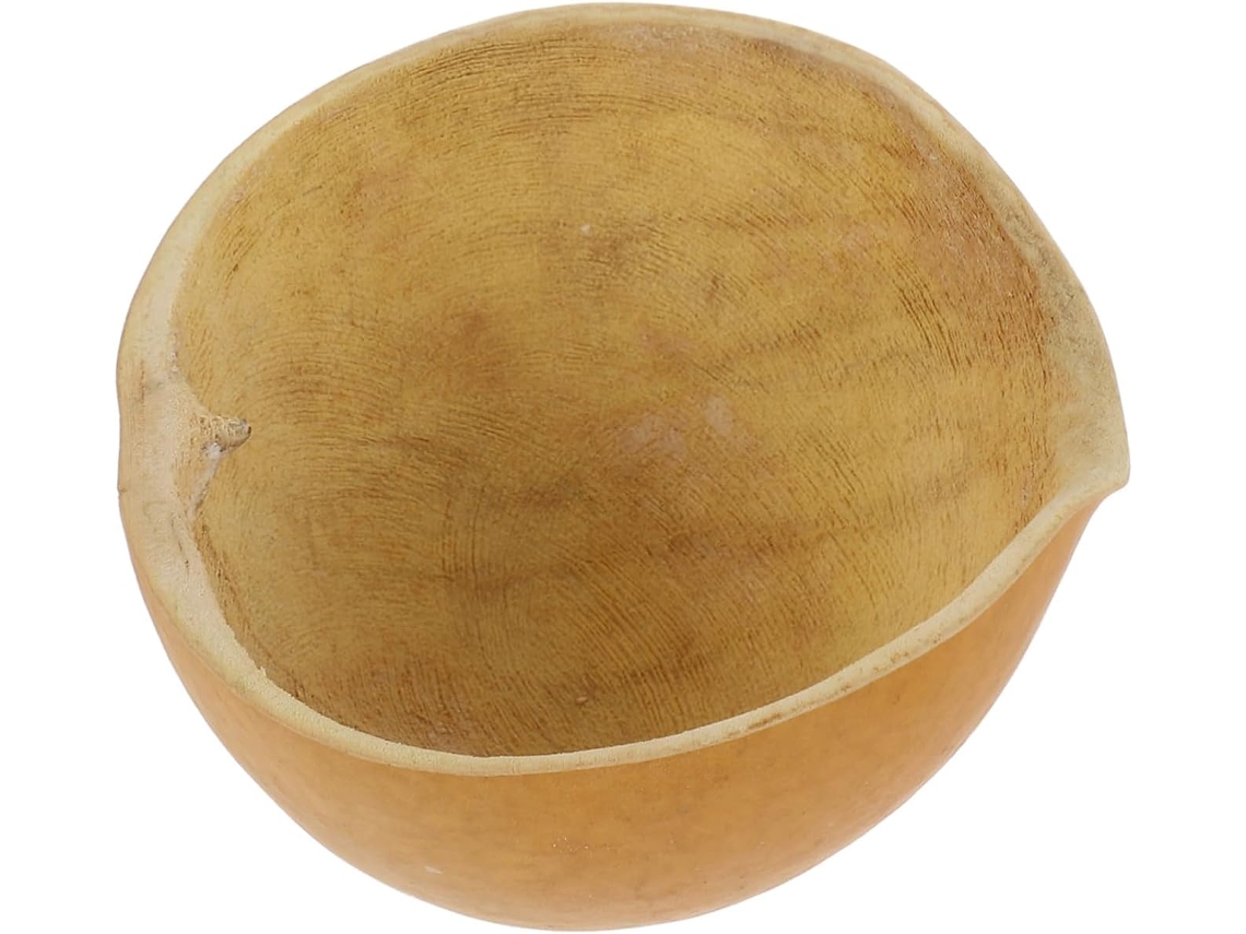 Brcolher De Água Para Cozinha - Finamente Trabalhada, A Concha De Cabaça Para Água Não Se Deforma Facilmente
