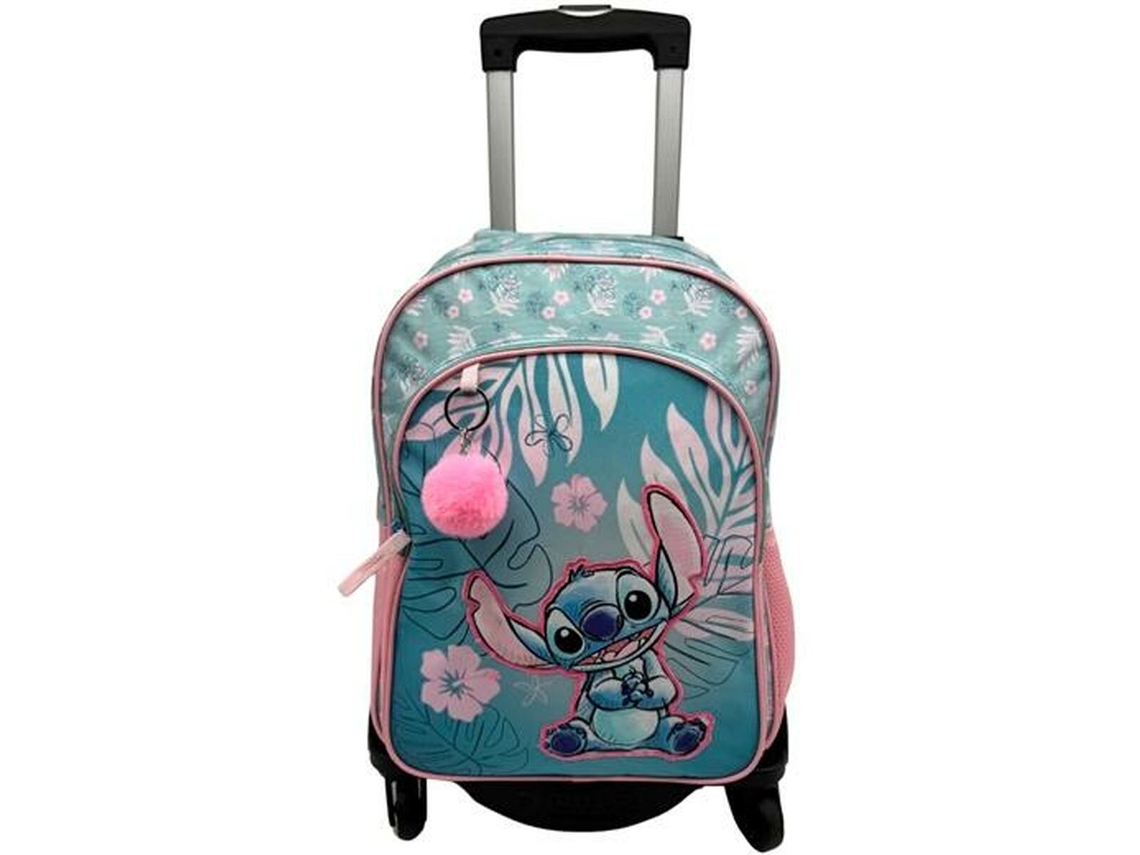 Mochila escolar con ruedas Pink Stitch 40 x 30 x 20 cm
