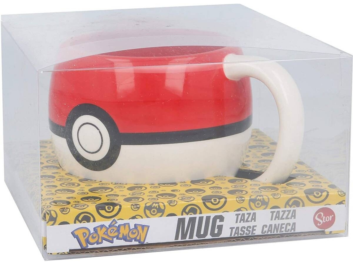 Taza STOR de Cerámica STOR 3D Pokemon - Pokeball (290 ml)