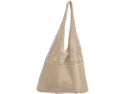 Bolso De Mano De Punto Para Mujer, Bolso De Hombro, Estético, Ligero Y Duradero.