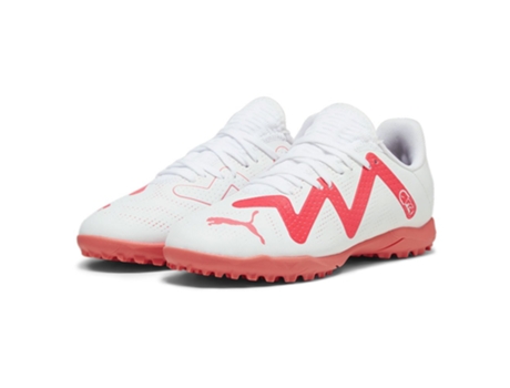Botas de fútbol Unisex para Fútbol PUMA Future Play Tt Blanco (37)