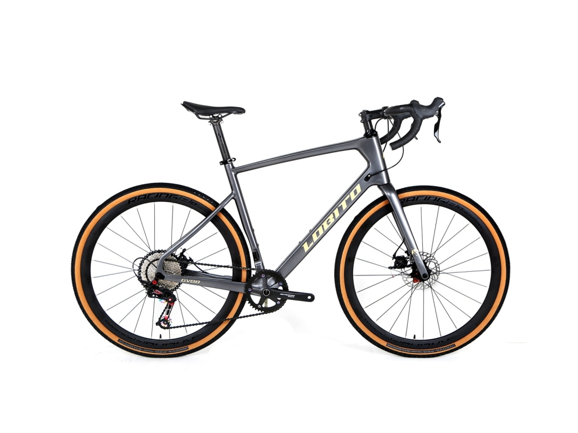 Bicicleta De Gravel De Carbono LOBITO Gv08 Gris 48