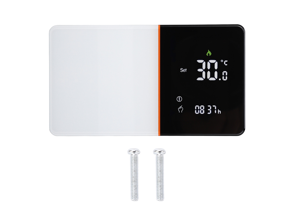 Termostato Inteligente Wifi De 16 A, Programable Con 5+1+1 Días Y 6 Periodos, Pantalla Lcd Iluminada Para Calefacción Eléctrica.