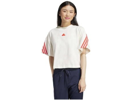 Camiseta de Mujer ADIDAS Corta Future Icons Blanco (X/L)