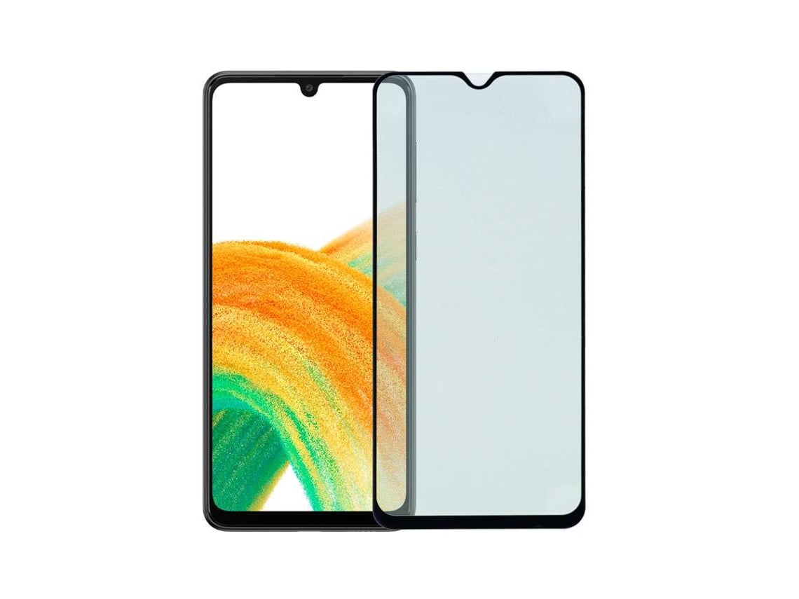 Cristal Templado Completo Antiespía Negro Para Samsung Galaxy A33 5g