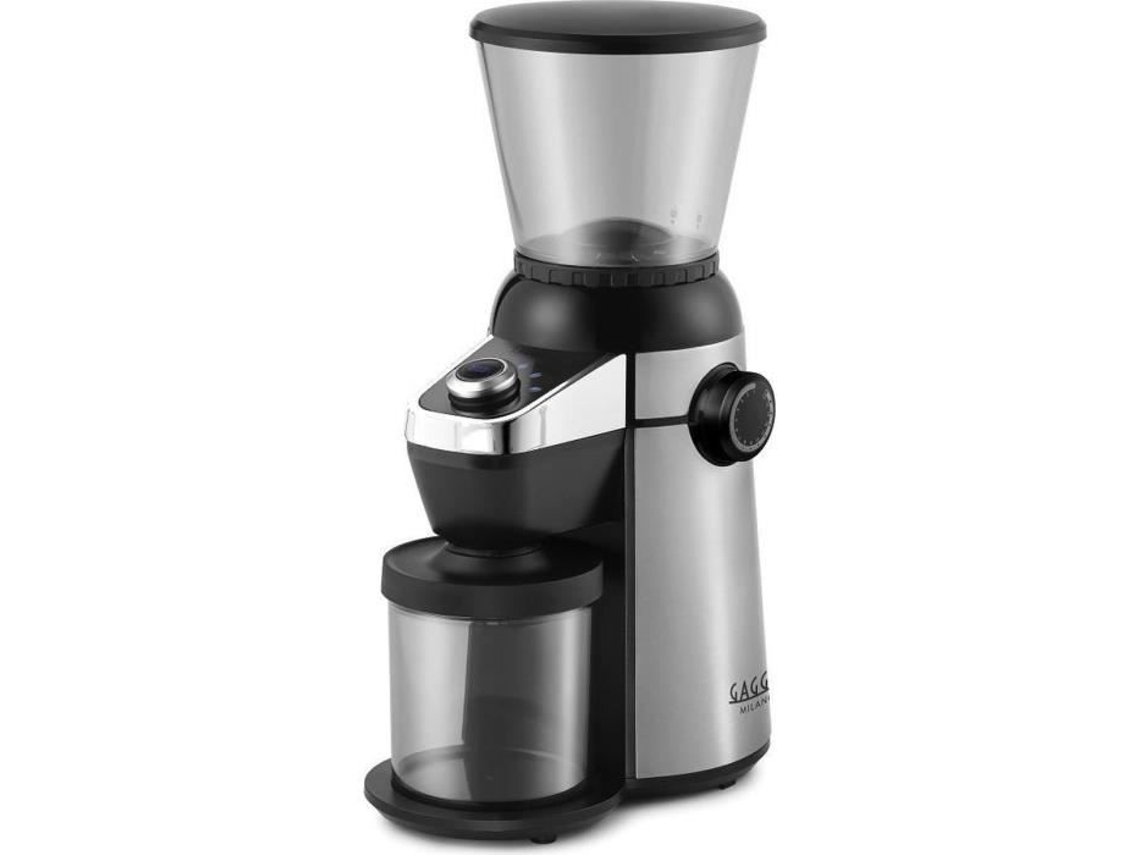 Cafetera Gaggia Ri8123/01 de acero inoxidable negra, 15 bares de presión