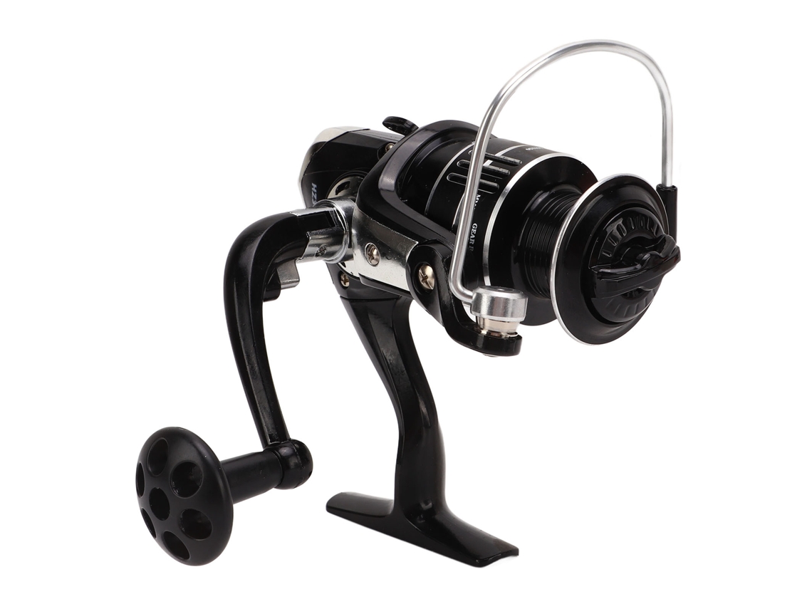 Carrete De Pesca Giratorio Hz3000 Con Copa Angular 5.2:1 Para Caña De Mar, Pesca En Roca Y Pesca Con Señuelos.