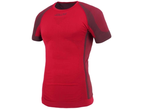 Camiseta de Hombre para Running JOLUVI Rojo (L / XL)