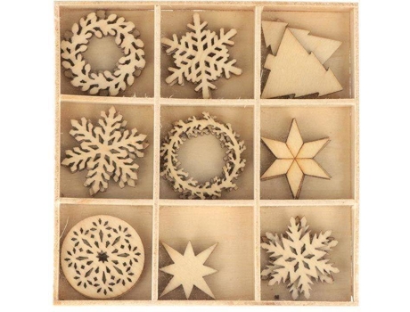 Adorno de Navidad ARTEMIO 27 mini Feliz Navidad