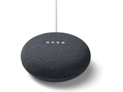 Altavoz Inteligente GOOGLE Home Nest Mini Carbón (Google Assistant - Negro)