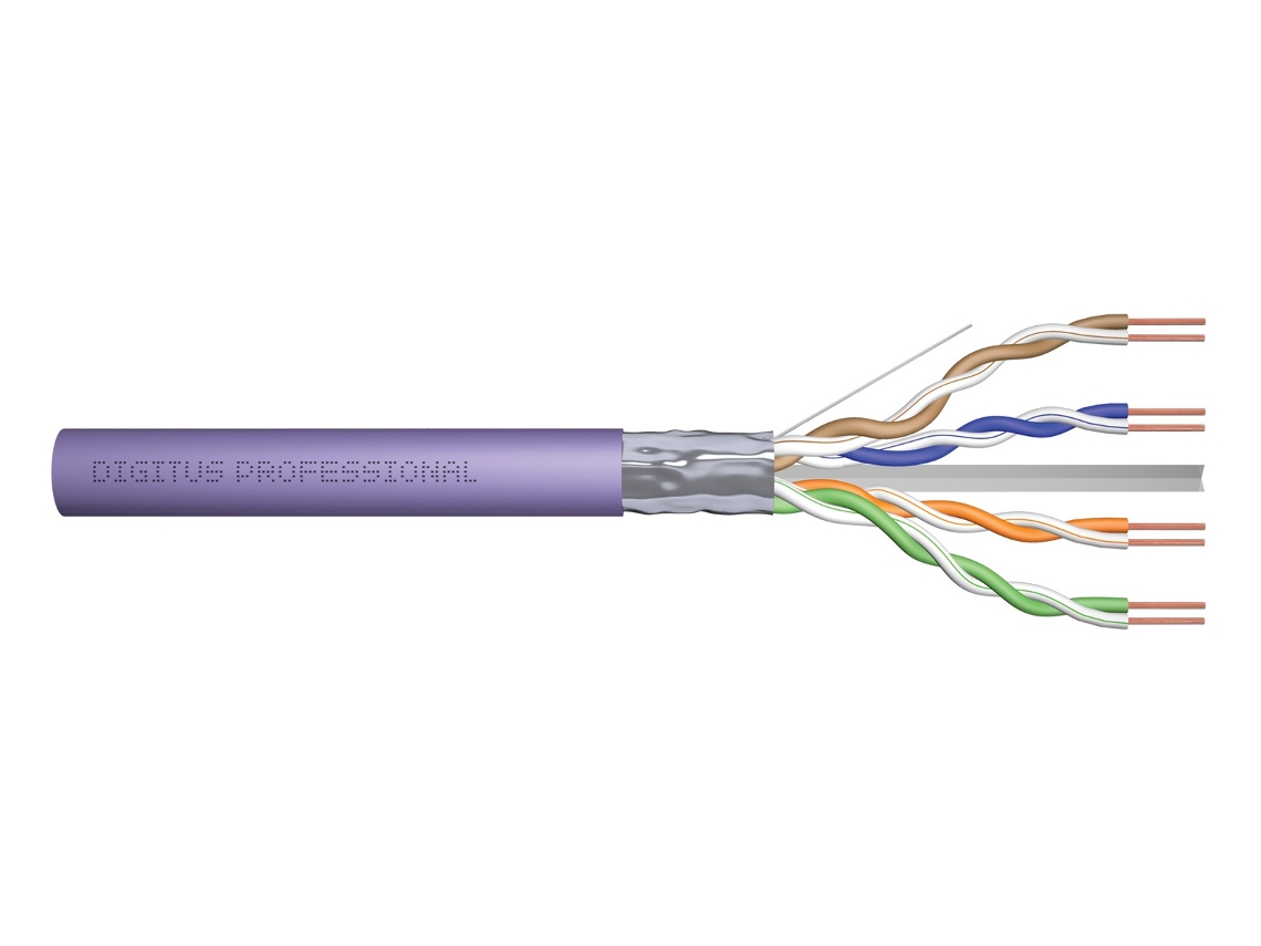 Cable de instalación Cat.6 F/UTP, 305 m, simplex, DCA Digitus