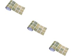 Juego De 3 Adhesivos De Pared Con Efecto Mármol, Fáciles De Aplicar Para Azulejos.