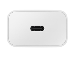 Adaptador de Corriente SAMSUNG (USB-C - 15W - Blanco)