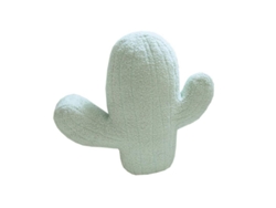 2026-almohada En Forma De Cactus Linjou Almohada Plush Para Sofá Oficina Cama Color Verde Menta 16 Pulgadas