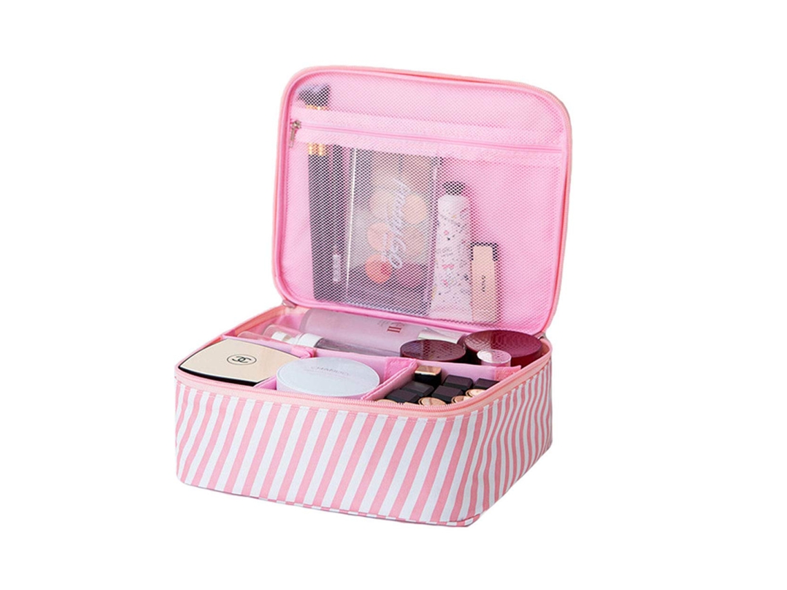 EIOORORRIY Bolsa De Viagem Para Maquiagem, Estojo Organizador De Cosméticos, Bolsa Portátil Para Armazenamento De Pincéis E Acessórios