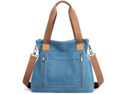 Bolso Tote De Lona Vintage Para Mujer Con Compartimento Para Tableta De 12,9 Pulgadas.