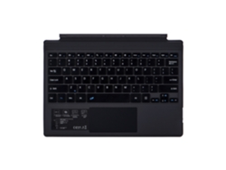 Compatible con Surface Pro 3/4/5/6/7+ Teclado (estándar) Negro texturizado