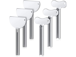 6 Exprimidores Tubo De Acero Inoxidable, Para Baño/cocina/estudio