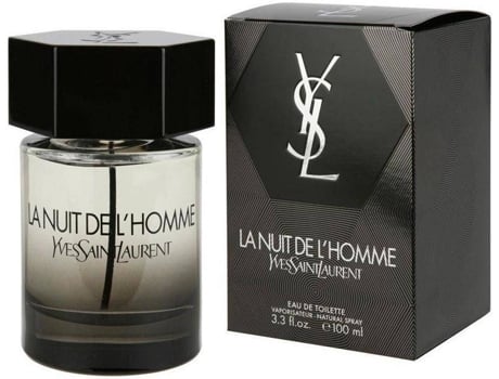Perfume YVES SAINT LAURENT La Nuit De L'Homme (Eau De Toilette - 100 ml)