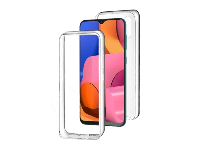 Funda Samsung Galaxy A20s DMOBILE 360º Silicona Transparente
