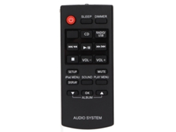 Mando A Distancia De Repuesto N2qayc000059 Para Altavoces Estéreo Schc271, Schc27db Y Schc27dbebk.