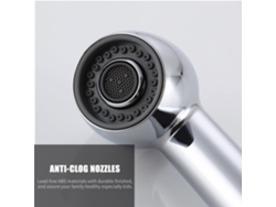 Cabezal Rociador Para Grifo De Cocina, 2 Funciones, G1/2, Extraíble, Antiatascos, Económico.