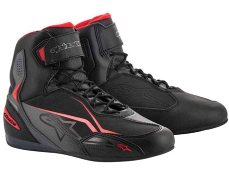 Botas Unisex ALPINESTARS Faster 3 Negro para Motociclismo (EU 42)