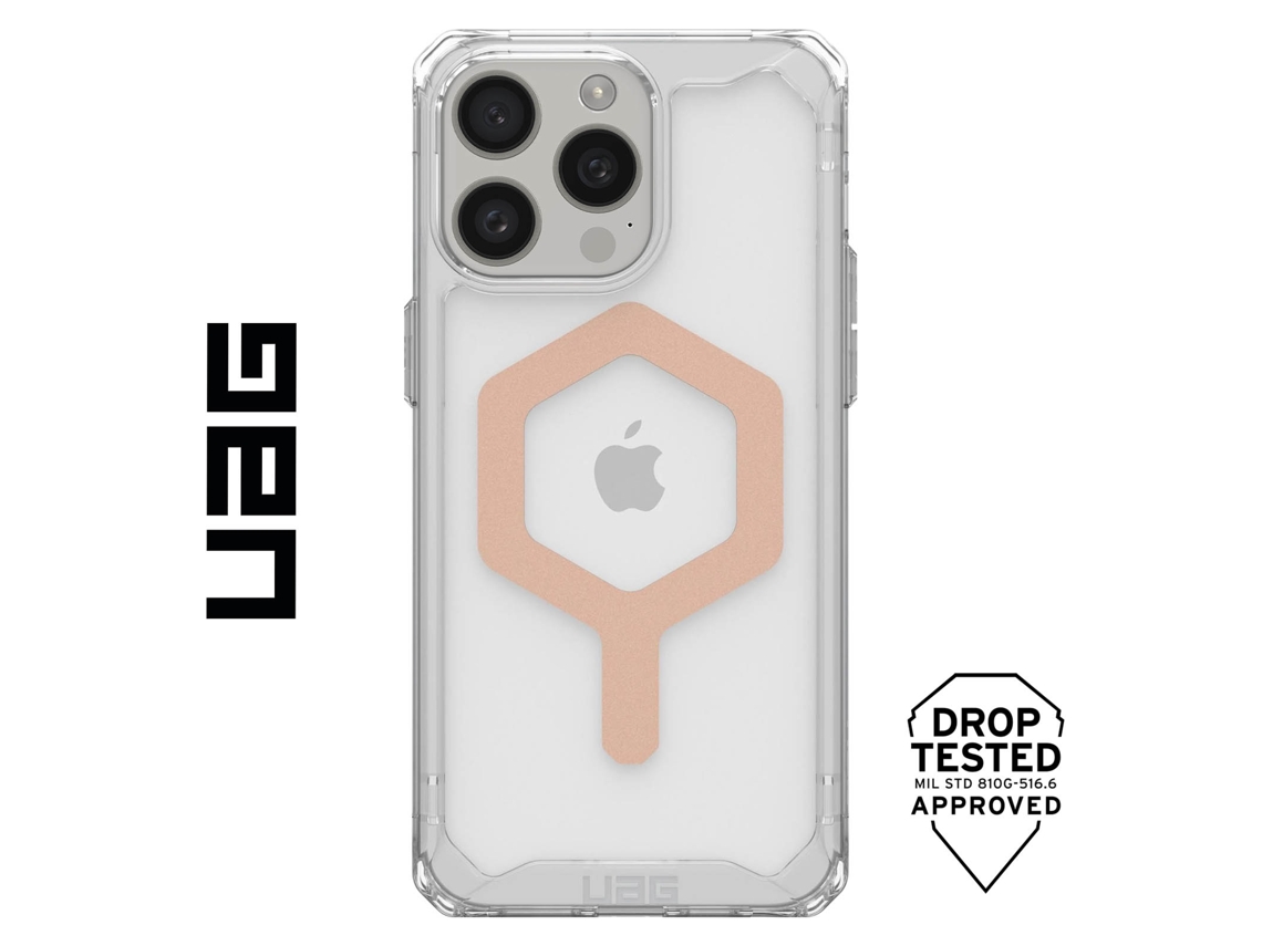 Funda para iPhone 15 Pro Max UAG Acrílico Dorado