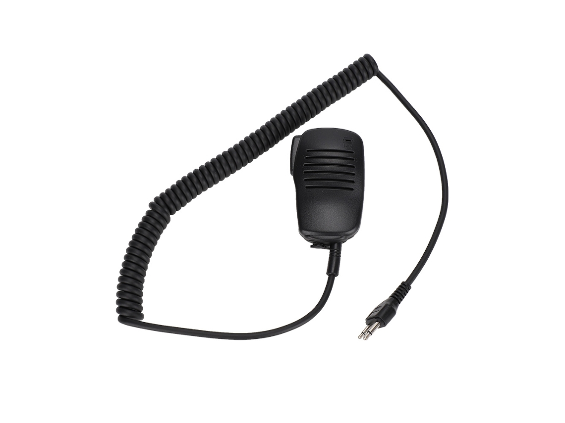 Micrófono Portátil Con Altavoz Para Radios Bidireccionales Icom Cobra, Maxon, Midland, Yaesu Y Vertex.