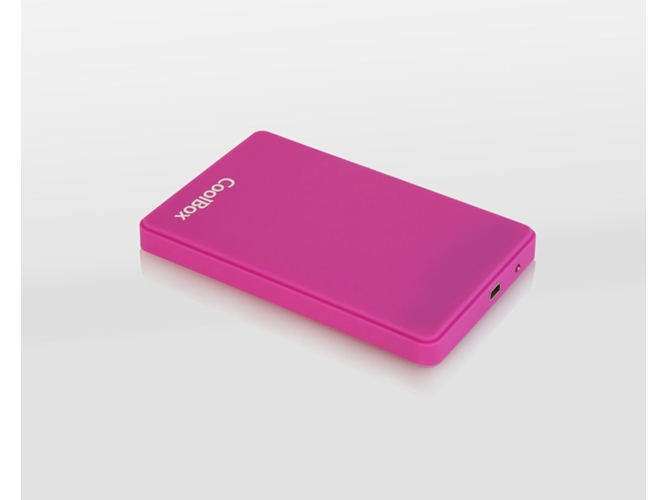 Caja Externa COOLBOX SlimColor 2543 HDD/SSD 2.5" Morado