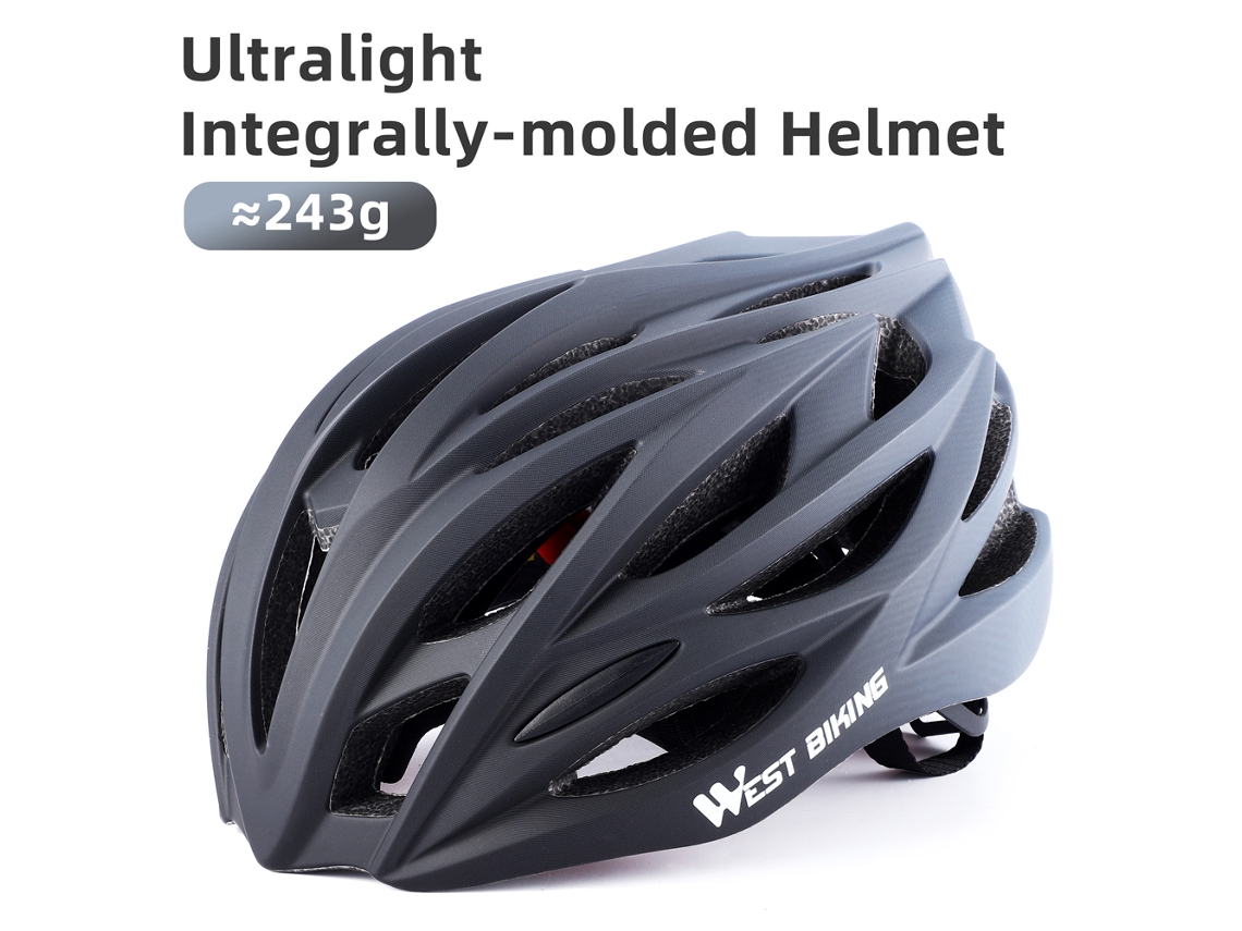 2026-casco De Bicicleta Ultraligero Integrado Con Color Gradiente Respirable Equipo De Ciclismo Capa De Seguridad