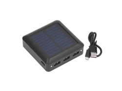 2026-batería Solar Portátil 10000mah Con 3 Salidas Usb Y Luz Led Para Camping Y Pesca Al Aire Libre