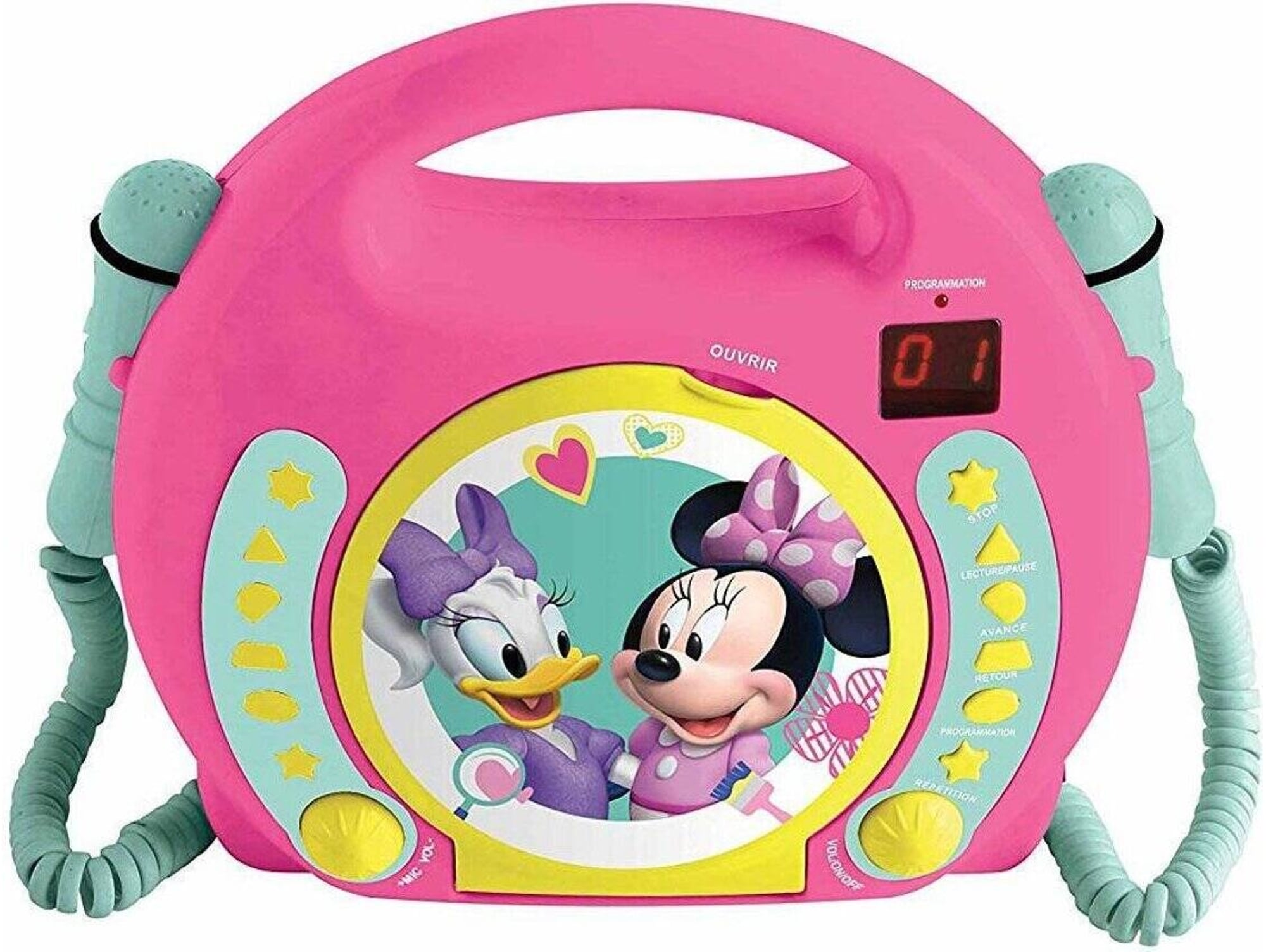 Radio LEXIBOOK Minnie RCDK100MN (Rosa - Digital - Pilas)