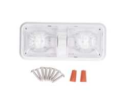 Lámpara De Techo Led De 8w Y 600lm Con 48 Led, Interruptor Triple, Iluminación Interior, Dc12v