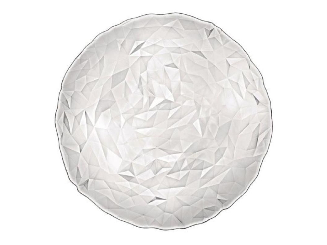 Fuente redonda bajoplato diamond 33 cm